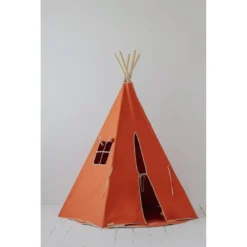 Tente tipi rouge renard