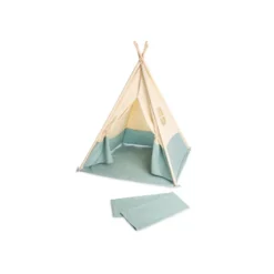 Tente 'tipi yuma' bicolore beige bleu