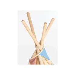 Tente 'tipi yuma' bicolore beige bleu