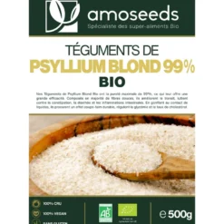 Téguments de psyllium blond bio 500g