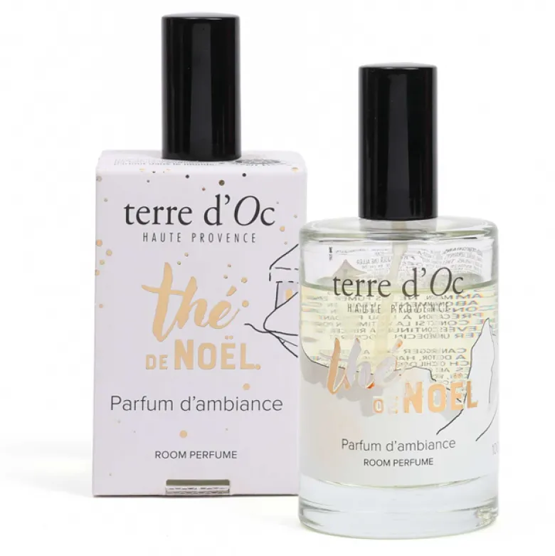 Thé de Noël parfum d'ambiance 100 ml terre d'Oc