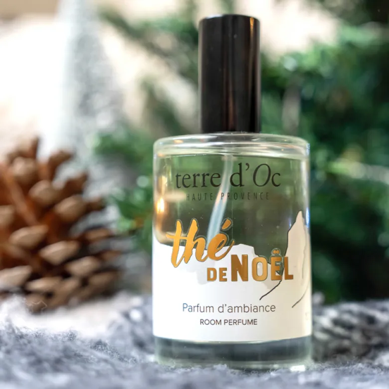 Thé de Noël parfum d'ambiance 100 ml terre d'Oc