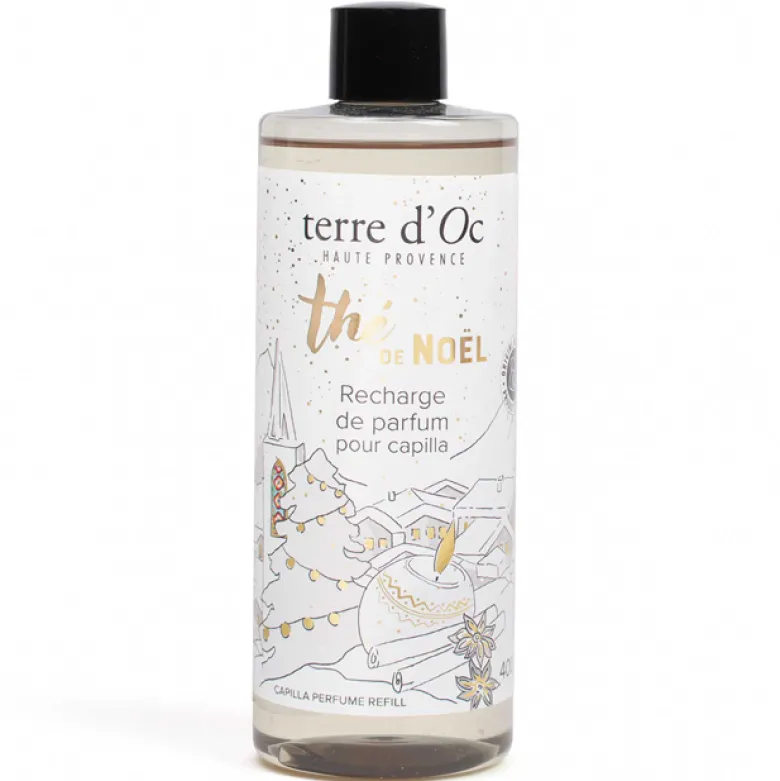 Thé de Noël recharge parfum Capilla 400 ml terre d'Oc