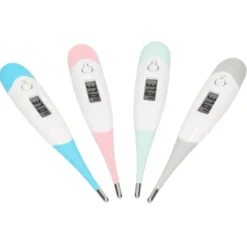 Thermomètre digital bébé alecto gris