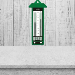 Thermomètre électronique mini maxi vert