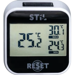 Thermomètre mini-maxi solaire