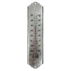 Thermomètre traditionnel zinc xl 30 cm