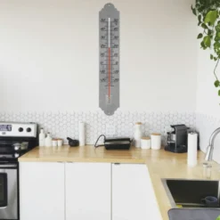 Thermomètre traditionnel zinc xxl 50 cm