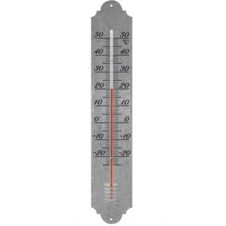 Thermomètre traditionnel zinc xxl 50 cm