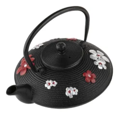Théière en fonte – 0,8 l – cerisiers