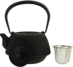 Théière fonte nanbu arare noire 1000 ml