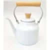 Théière émaillée tangci ou blanc blanc
