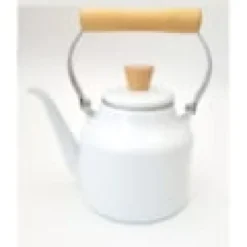Théière émaillée tangci ou blanc blanc