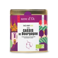 Thé vert bio cassis de Bourgogne
