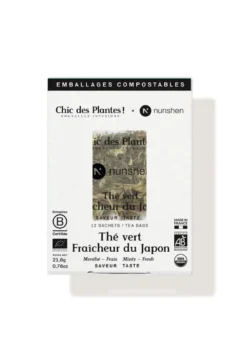 Thé vert bio fraîcheur du japon x12
