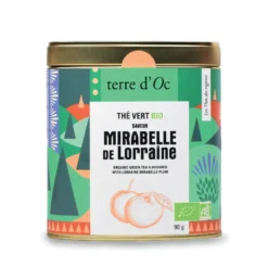 Thé vert mirabelle de Lorraine bio