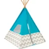 Tipi enfant bleu turquoise