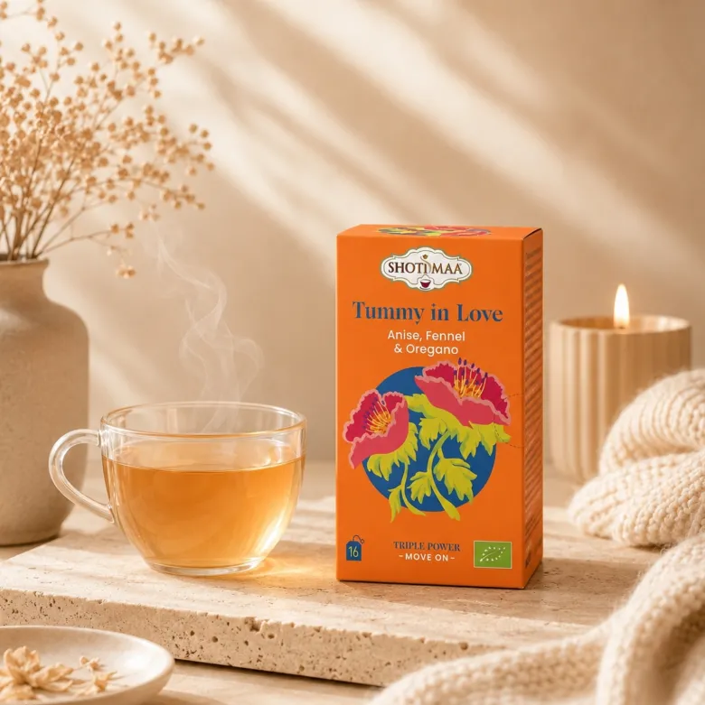 Tisane bio tummy in love – infusion digestive fenouil, anis & épices