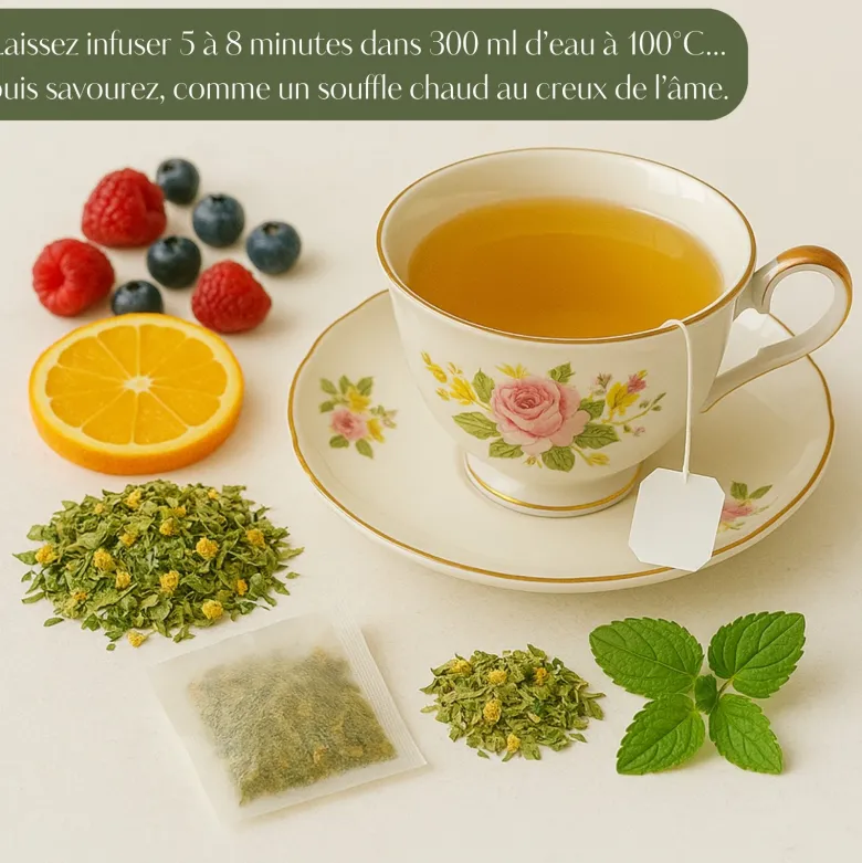 Tisane bio tummy in love – infusion digestive fenouil, anis & épices