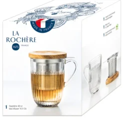 Tisanière en verre La Rochère