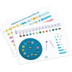 Tongue drum en métal 13 notes