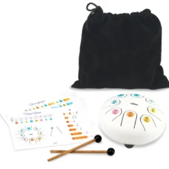Tongue drum tambour en métal pour enfant Vilac