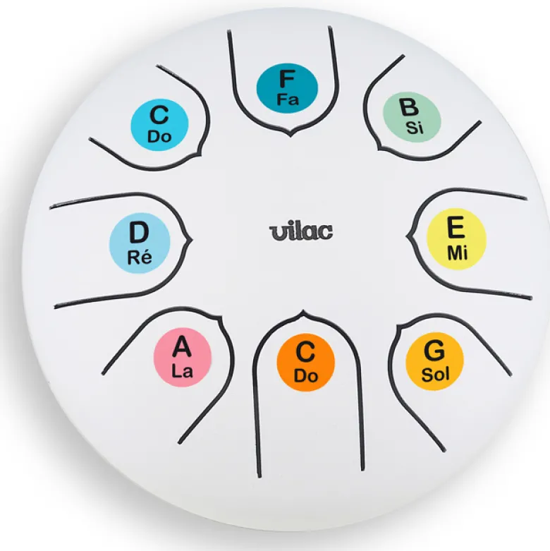 Tongue drum tambour en métal pour enfant Vilac