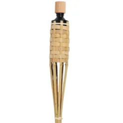 Torche de jardin en bambou