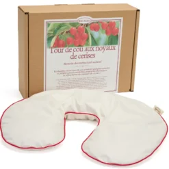 Tour de cou aux noyaux de cerises