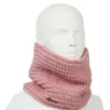 Tour de cou en fibres recyclées Pulse Rose