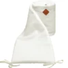 Tour de lit gaze coton nid d'abeille