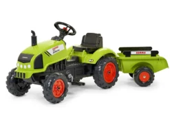 Tracteur enfant claas arion 410 avec remorque 2 à 5 ans - falk