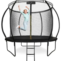 Trampoline familial 305cm (10ft) complet avec filet haute protection et échelle