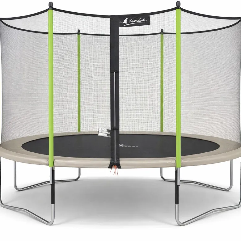 Trampoline jumpi taupe et vert 430