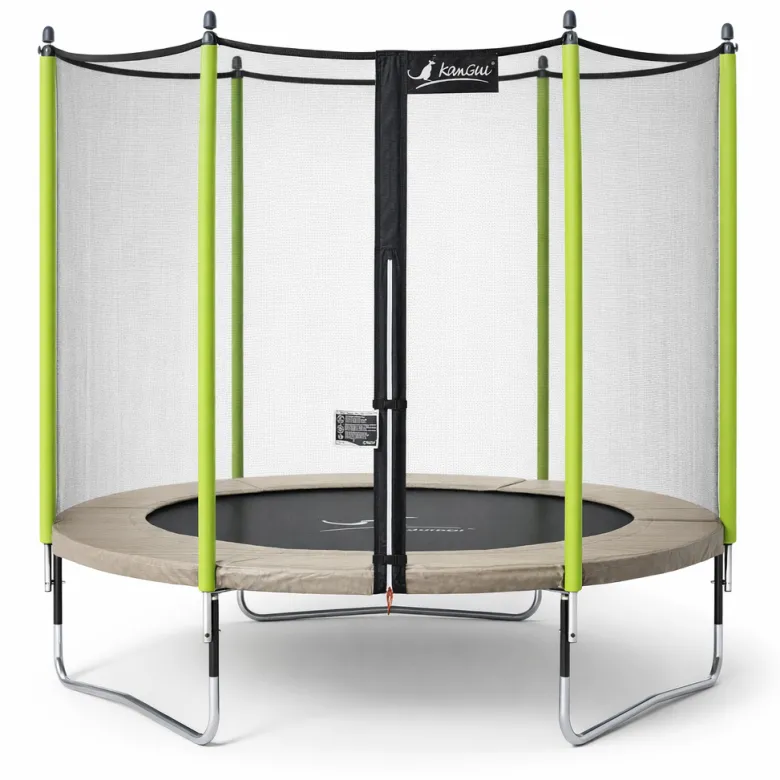 Trampoline jumpi taupe et vert 300