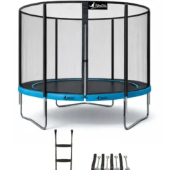 Trampoline punchi bleu 300