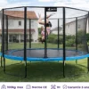 Trampoline punchi bleu 360