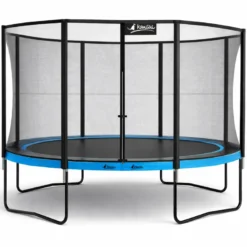 Trampoline punchi bleu 360