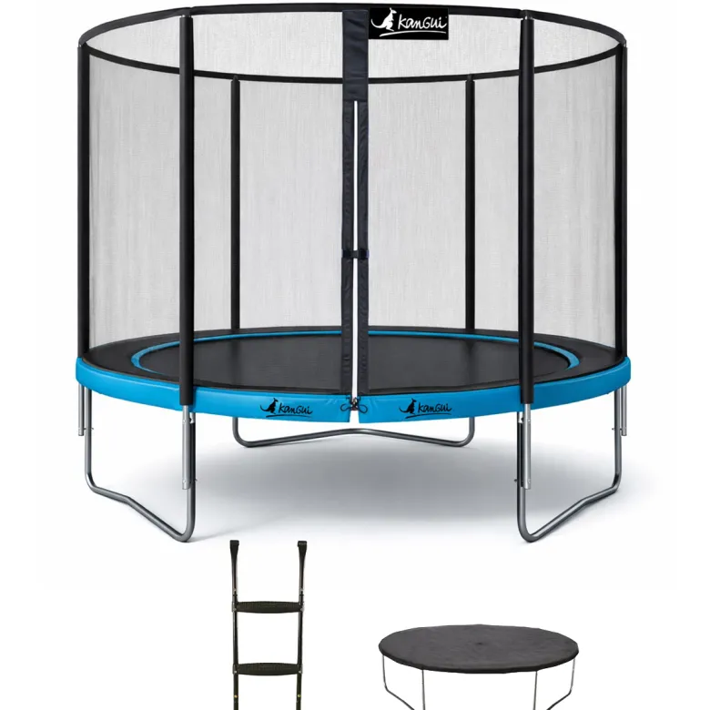 Trampoline punchi bleu 300