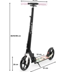 Trottinette enfant +7 ans 100kg, pliable