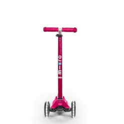 Trottinette maxi micro deluxe led rose