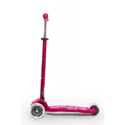 Trottinette maxi micro deluxe led rose