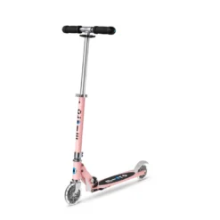 Trottinette micro sprite led - neon rose