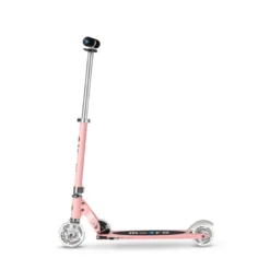 Trottinette micro sprite led - neon rose