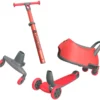 Trottinette évolutive 5 en 1 luna rouge