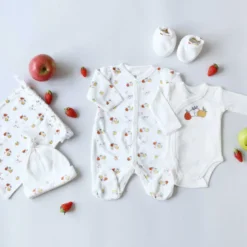 Trousseau naissance blanc 0 mois