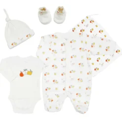 Trousseau naissance blanc 0 mois