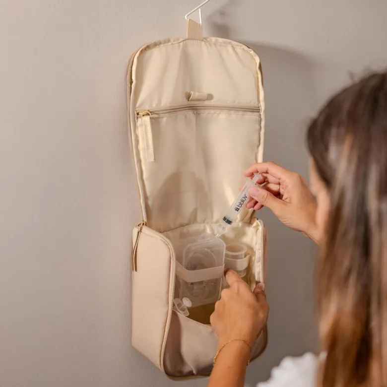 Trousse de soin mini care beige