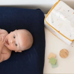 Trousse de toilette bébé motif forêt bla