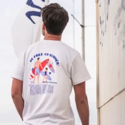 T-shirt free as summer - xl